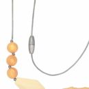 Itzy Ritzy (США) Силиконовые бусы Patite Dove Feather