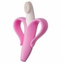 Зубная щетка прорезыватель Банан розовый Baby Banana