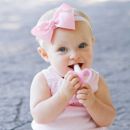 Зубная щетка прорезыватель Банан розовый Baby Banana