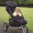 Флисовый конверт Buggysnuggle Plane Black Fleece