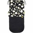 Водостойкий конверт Buggysnuggle WP Black/Charcoal Retro Spotty Fur