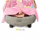 Накидка на автокресло Itzy Ritzy Fresh Bloom with Pink Minky