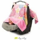 Накидка на автокресло Itzy Ritzy Fresh Bloom with Pink Minky