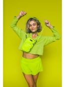 JuJuBe (США) Сумка кошелек через плечо и на пояс Mini Helix Неоновая Желтая - Highlighter Yellow
