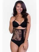 Belly Bandit (США) Бандаж послеродовый Couture кружевной черный с телесным XL (127-145 см.)