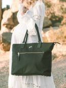 Eco Tote Сумка на коляску тоут для мамы - Черная JuJuBe