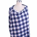 Bebe Au Lait (США) Накидка для кормления грудью, милк снуд 5 в 1 Buffalo Check