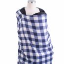 Bebe Au Lait (США) Накидка для кормления грудью, милк снуд 5 в 1 Buffalo Check