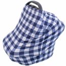 Bebe Au Lait (США) Накидка для кормления грудью, милк снуд 5 в 1 Buffalo Check