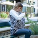 Bebe Au Lait (США) Накидка для кормления грудью, милк снуд 5 в 1 Knightsbridge