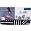 Bebe Au Lait (США) Накидка для кормления грудью, милк снуд 5 в 1 Knightsbridge