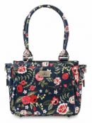 Be Sassy Сумка тоут для мамы новорожденного на коляску Midnight Posy JuJuBe