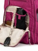 JuJuBe (США) Рюкзак для мамы, школьный Be Right Back Малиновый - Raspberry Jam