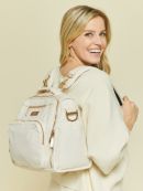 B.F.F. Сумка рюкзак на коляску для мамы - Linen JuJuBe