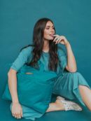 Super Be Сумка для детских вещей на коляску Синяя - Teal Lagoon JuJuBe