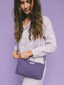 JuJuBe (США) Be Quick Сумка косметичка Виноградная Grape Crush 2 ремня короткий и через плечо