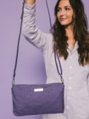 JuJuBe (США) Be Quick Сумка косметичка Виноградная Grape Crush 2 ремня короткий и через плечо