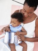 JuJuBe (США) Набор сумок для мамы Be Set В полоску - Tea Time