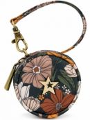 JuJuBe (США) Контейнер для пустышек, футляр, круглая сумочка Paci Pod - Far Out Floral