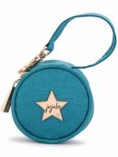 JuJuBe (США) Контейнер для пустышек, футляр, круглая сумочка Paci Pod Синий - Teal Lagoon