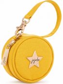 JuJuBe (США) Контейнер для пустышек, футляр, круглая сумочка Paci Pod Желтый - Golden Amber