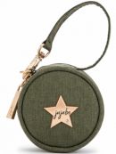 JuJuBe (США) Контейнер для пустышек, футляр, круглая сумочка Paci Pod - Olive