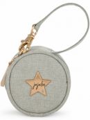 JuJuBe (США) Контейнер для пустышек, футляр, круглая сумочка Paci Pod Серая - Pebble