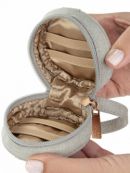 JuJuBe (США) Контейнер для пустышек, футляр, круглая сумочка Paci Pod Серая - Pebble