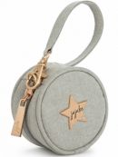 JuJuBe (США) Контейнер для пустышек, футляр, круглая сумочка Paci Pod Серая - Pebble