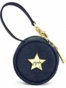 JuJuBe (США) Контейнер для пустышек, футляр, круглая сумочка Paci Pod - Indigo