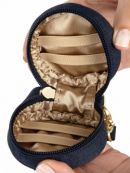 JuJuBe (США) Контейнер для пустышек, футляр, круглая сумочка Paci Pod - Indigo