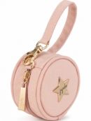 JuJuBe (США) Контейнер для пустышек, футляр, круглая сумочка Paci Pod Розовая - Blush