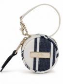 JuJuBe (США) Контейнер для пустышек, футляр, круглая сумочка Paci Pod В полоску - Tea Time