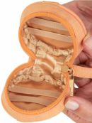 JuJuBe (США) Контейнер для пустышек, футляр, круглая сумочка Paci Pod Персиковый - Just Peachy