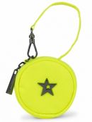 JuJuBe (США) Контейнер для пустышек, футляр, круглая сумочка Paci Pod Неоновая Желтая - Hightlighter Yellow