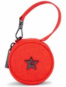 JuJuBe (США) Контейнер для пустышек, футляр, круглая сумочка Paci Pod Неоновая Коралловая - Neon Coral