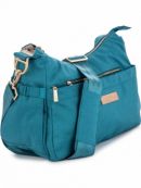 HoboBe Сумка для мамы через плечо на коляску Синяя - Teal Lagoon JuJuBe