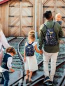 Grab and Go Легкий рюкзак - Harry Potter Flying Keys JuJuBe