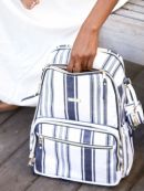 Zealous Рюкзак для мамы и ребенка В полоску - Tea Time JuJuBe