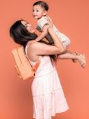 JuJuBe (США) Рюкзак для мамы Midi Персиковый - Just Peachy