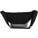 Hippie Поясная сумка бананка женская черно белая - The Queen of the Nile JuJuBe