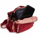 Mini B.F.F. Сумка кошелек, мини рюкзак Tibetan Red JuJuBe