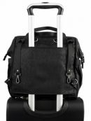 Dr. B.F.F. Сумка рюкзак для мамы дорожная - Catwalk / Черный леопард JuJuBe