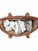 JuJuBe (США) Сумка для молодой мамы с клатчем кожаная Whitney Carson - Spice