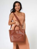 JuJuBe (США) Сумка для молодой мамы с клатчем кожаная Whitney Carson - Spice