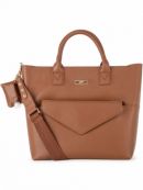 JuJuBe (США) Сумка для молодой мамы с клатчем кожаная Whitney Carson - Spice