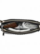 Day to Night Сумка кросс боди на широком ремне для мамы Witney Carson X JuJuBe - Черная