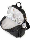 The Perfect Мамский рюкзак из веган кожи на коляску - Черный JuJuBe