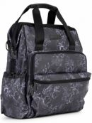 Dr. Mom Рюкзак для мамы с креплениями к коляске в комплекте - Chalkboard Floral JuJuBe