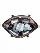 Eco Tote Сумка на коляску тоут для мамы - Черная JuJuBe